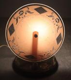 Lamp - Metaal, Glas - 2 bedlampjes