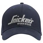 Snickers 9041 casquette logo - 9504 - navy - black - taille
