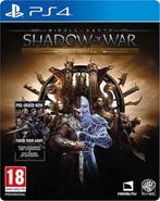 Middle Earth Shadow of War Gold Edition (PS4 Games), Ophalen of Verzenden, Zo goed als nieuw