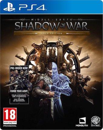 Middle Earth Shadow of War Gold Edition (PS4 Games), Games en Spelcomputers, Games | Sony PlayStation 4, Zo goed als nieuw, Ophalen of Verzenden