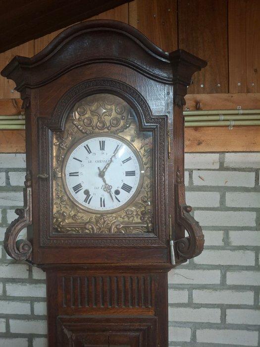 Staande klok - Hout, Messing - 1850-1900, Antiek en Kunst, Antiek | Klokken