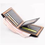 Billfold Portemonnee PU Leer - Slim Wallet Portefeuille, Handtassen en Accessoires, Portemonnees, Verzenden, Nieuw