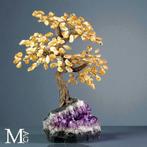 Decoratieve Bonsai-boompjes met natuurlijke mineralen., Verzamelen, Mineralen en Fossielen