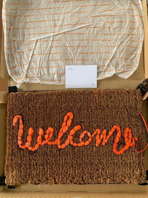 Banksy (1974) - Welcome Mat, Antiek en Kunst, Kunst | Schilderijen | Modern