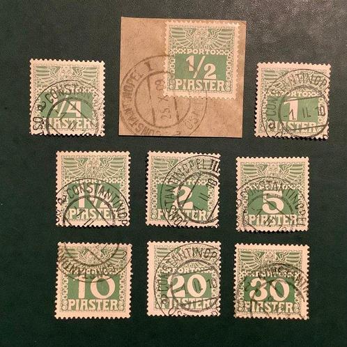 Levant (Oostenrijks postkantoor) 1908 - Compleet, Postzegels en Munten, Postzegels | Europa | Oostenrijk