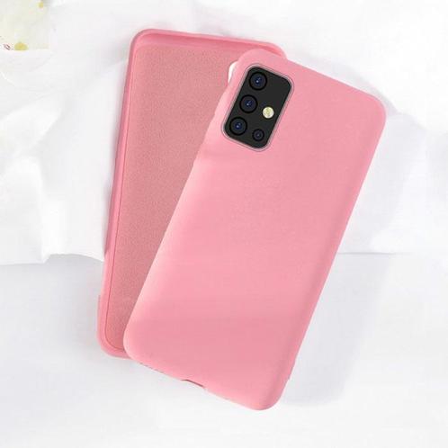 Samsung Galaxy A51 Silicone Hoesje - Zachte Matte Case, Télécoms, Téléphonie mobile | Housses, Coques & Façades | Samsung, Envoi