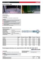 Doorsteekankers M12x100 verzinkt nieuw, Zakelijke goederen, Ophalen of Verzenden