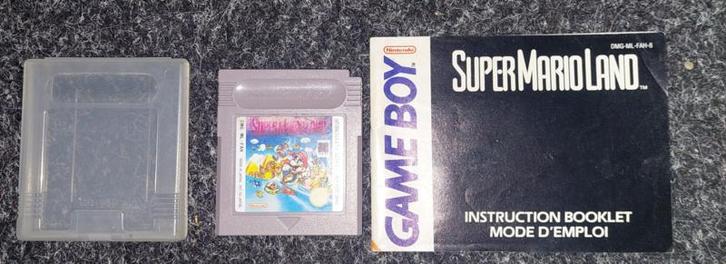 Super Mario land met boekje maar zonder doosje (Nintendo, Games en Spelcomputers, Games | Nintendo Game Boy, Ophalen of Verzenden