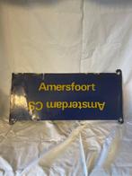 Wpl On - Bord - Metaal - Stations bord AmsterdamCS