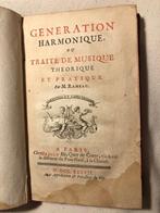 Jean-Philippe Rameau - Génération harmonique, ou Traité de