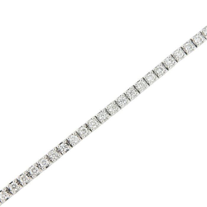 Armband - 18 karaat Witgoud - 1.84ct. tw. Diamant, Handtassen en Accessoires, Armbanden
