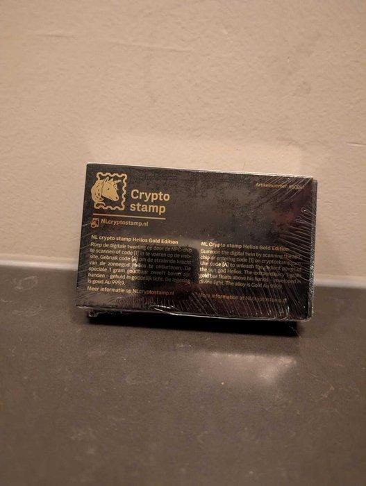 Nederland 2025/2025 - PostNL Crypto Stamp Gold 2025 NFT +, Postzegels en Munten, Postzegels | Nederland