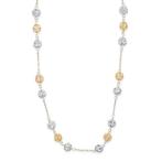 Collier - 18 carats Or blanc, Or jaune, Bijoux, Sacs & Beauté
