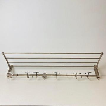 Porte-manteau - portemanteau art déco - Aluminium, chrome, Antiek en Kunst, Curiosa en Brocante