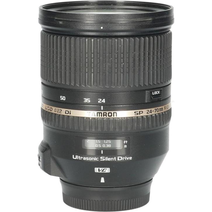 Tweedehands Tamron SP 24-70mm f/2.8 Di VC USD Nikon CM4710, Audio, Tv en Foto, Foto | Lenzen en Objectieven, Overige typen, Gebruikt