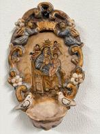 Wijwatervat - 1950-1960 - Madonna con Bambino - 33,5 cm, Antiek en Kunst