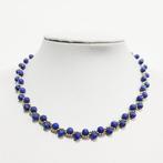 Lapis lazuli - Zilver - 3-delige sieradenset