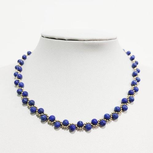 Lapis lazuli - Zilver - 3-delige sieradenset, Verzamelen, Mineralen en Fossielen