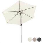 2dekans | LifeGoods Parasol - Ø270 cm - 30° Kantelbaar -, Tuin en Terras, Ophalen of Verzenden, Nieuw