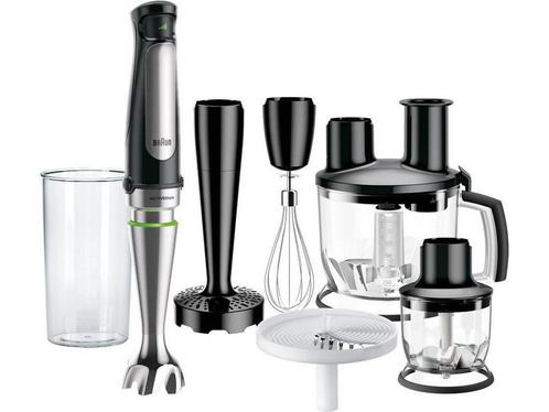 Braun MultiQuick 7X MQ7087X - Staafmixer - Zwart, Elektronische apparatuur, Keukenmixers, Zo goed als nieuw, Verzenden