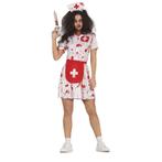 Verpleegster Halloween Kostuum Dames Bebloed, Verzenden, Nieuw