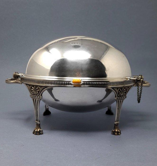 Soupière - Plaqué(e) argent - Édouardien 1910-1930, Antiquités & Art, Curiosités & Brocante