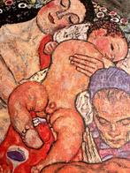 Gustav Klimt (1862-1918) - La vie et la mort, Antiek en Kunst