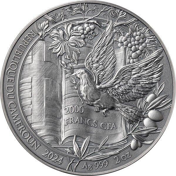 Kameroen. 2000 Francs 2024 The Seven Days of Creation -, Postzegels en Munten, Munten | Europa | Niet-Euromunten