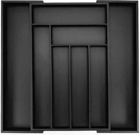 2dekans | Budu Uitschuifbare Bamboe Bestekbak #50 (50 cm, Huis en Inrichting, Keuken | Keukenbenodigdheden, Ophalen of Verzenden