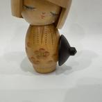 sculptuur, Creative Kokeshi Dolls,Hand Made Folk Art From