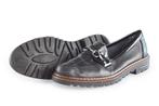 Rieker Loafers in maat 41 Zwart | 10% extra korting, Vêtements | Femmes, Chaussures, Overige typen, Verzenden