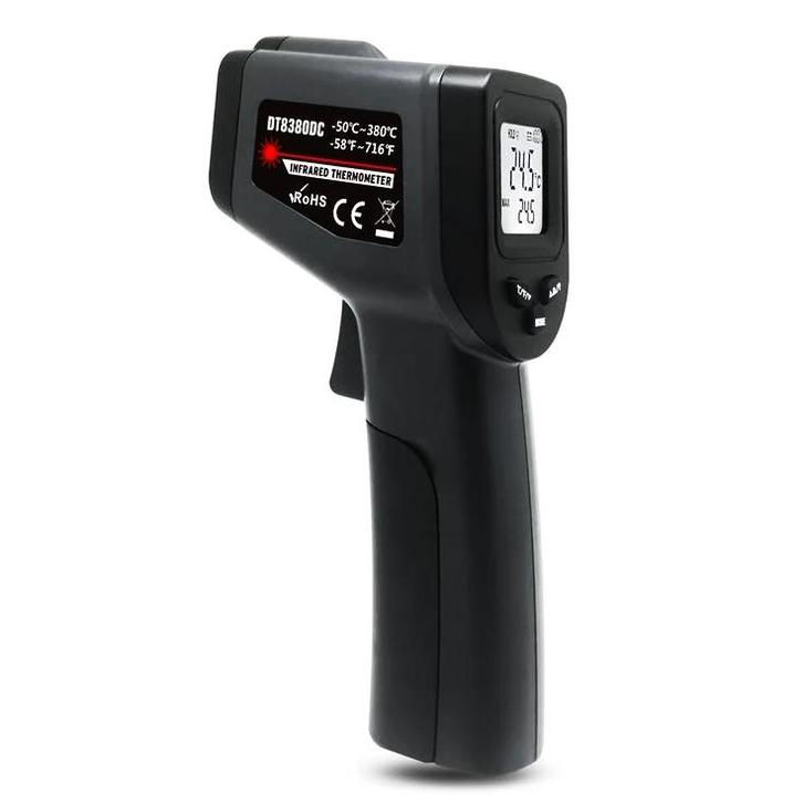 Thermometer | Digitaal | Infrarood | -50°C/+380°C |, Zakelijke goederen, Horeca | Keukenapparatuur, Nieuw in verpakking, Verzenden