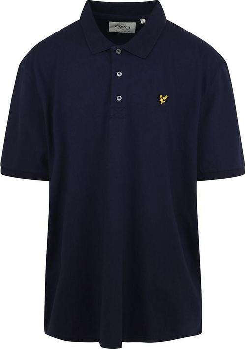 Lyle and Scott Plussize Polo Navy maat Maat 52/54 (L) Heren, Kleding | Heren, Polo's, Blauw, Nieuw, Maat 52/54 (L), Verzenden