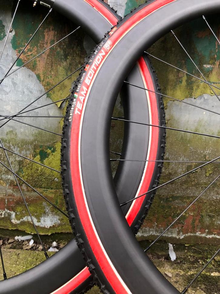 nieuwe carbon disc cyclocross wielen voor tubes, Fietsen en Brommers, Fietsonderdelen, Racefiets, Wiel, Nieuw, Ophalen of Verzenden