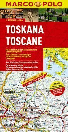 MARCO POLO Karten Italien 7 Toskana 1:200.000: Zeigt auc..., Livres, Livres Autre, Envoi