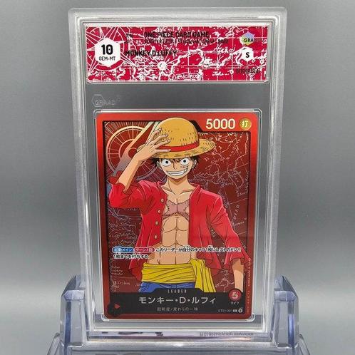 Monkey.D.Luffy [Straw Hat Crew] ST01-001 L Graded card -, Hobby en Vrije tijd, Verzamelkaartspellen | Overige