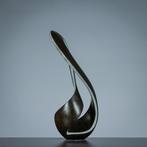 K.F. - Statue, Music - 3,1 kg - 400 mm - Pierre serpentine -