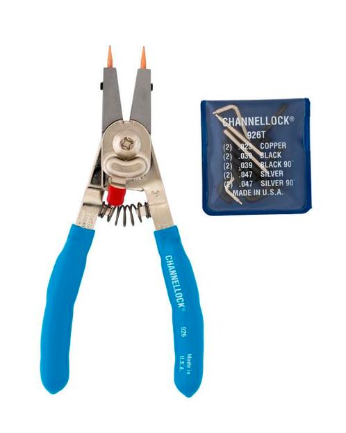 CHANNELLOCK 926 Circlip tang (3-26 mm) uitwendig & inwendig, Doe-het-zelf en Bouw, Gereedschap | Handgereedschap, Nieuw, Ophalen of Verzenden