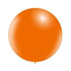 Oranje Reuze Ballon 60cm, Nieuw, Verzenden
