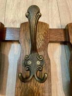 Kapstok - Eik - Rustieke 7haakse kapstok, Antiek en Kunst