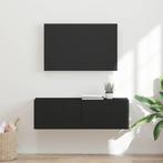 vidaXL TV Wandkast Wandgemonteerd Zwart 60 x 31 x 29.5 cm, Huis en Inrichting, Kasten |Televisiemeubels, Verzenden, Nieuw