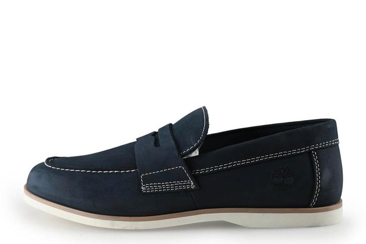 Timberland Loafers in maat 44 Blauw, Kleding | Heren, Schoenen, Blauw, Zo goed als nieuw, Loafers, Verzenden