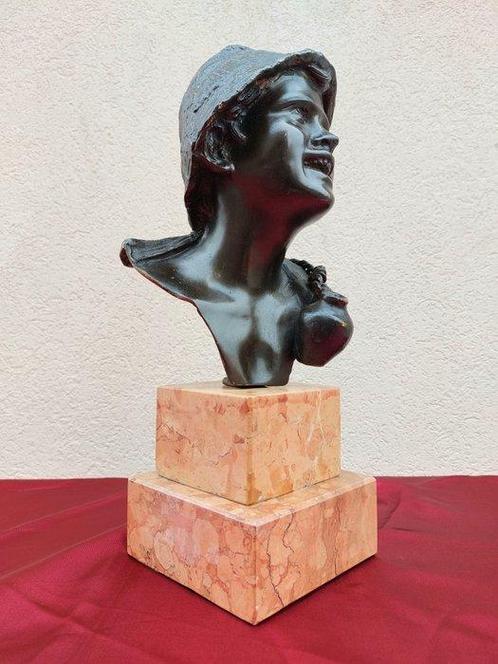 Giovanni De Martino (1870-1935) - sculptuur, Scugnizzo - 35, Antiek en Kunst, Antiek | Keramiek en Aardewerk