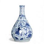 Vaas - Porselein - China - wanli / transition periode circa, Antiek en Kunst