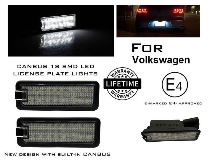 LED Kentekenverlichting voor Volkswagen, Autos : Divers, Tuning & Styling, Enlèvement ou Envoi