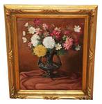 Esteban Wenceslao Viciana (1871-1961) - Bodegón con dálias