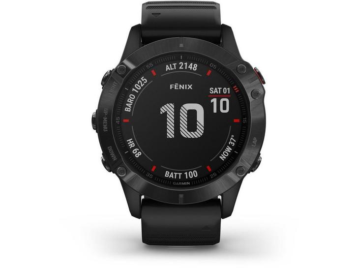 Garmin fnix 6 Pro - Smartwatch - GPS outdoor - Grijs, Bijoux, Sacs & Beauté, Montres connectées, Envoi