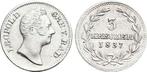 3 Kreuzer 1837 Baden-durlach Leopold 1830-1852, Postzegels en Munten, Verzenden, België