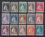 Portugal 1912 - Ceres-complete serie - Mundifil 206/220, Postzegels en Munten, Postzegels | Europa | Spanje, Gestempeld