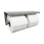 Toiletrolhouder met Plateau Legplankje Dubbel Wiesbaden 304, Doe-het-zelf en Bouw, Sanitair, Ophalen of Verzenden, Nieuw, Bad